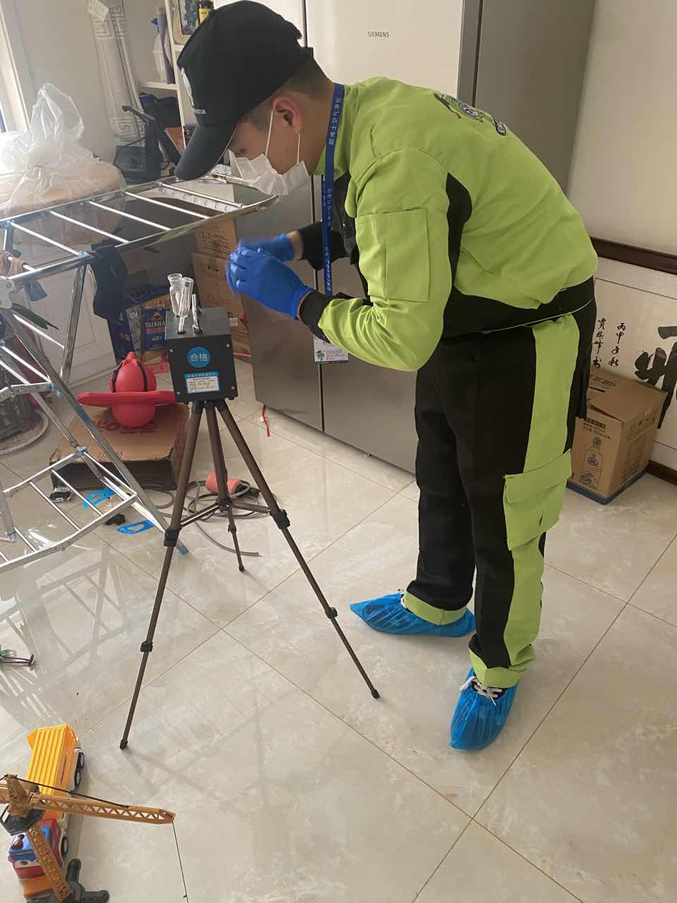 鹿寨灵芝花园小区测甲醛 甲醛检测公司